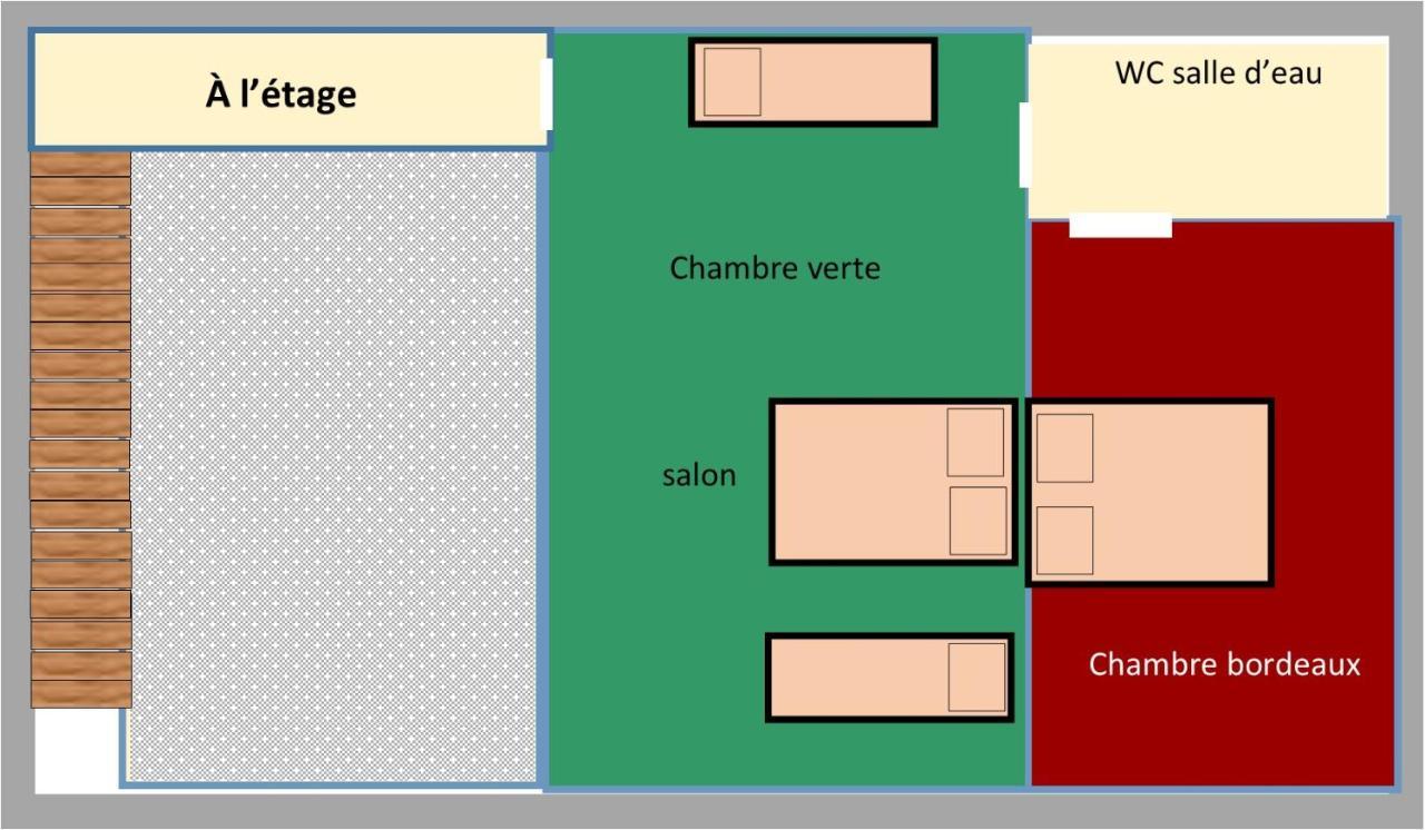 Villa Chez Jean Greez-sur-Roc Esterno foto